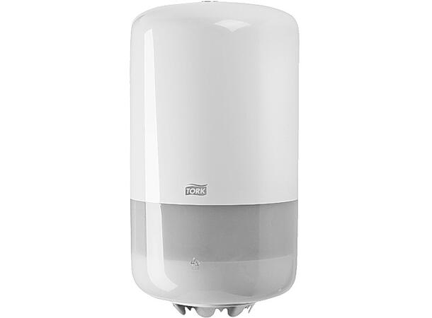 Dispenser TORK mini senterrull M1 hvit 